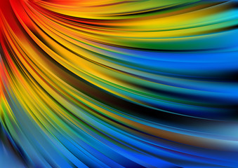 Blue abstract creative background design