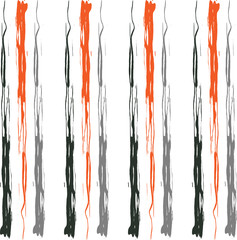 Fototapeta premium Hand drawn lines. Grunge stripes background.