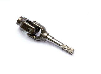 Steering  joint for car isolated on white background