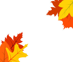 leaves, background, autumn expand icon on white background