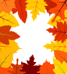 autumn, leaves, background expand icon on white background