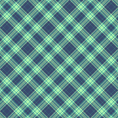 Tartan Pattern in Blue and Green.