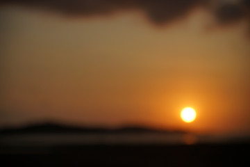 sunset for text background