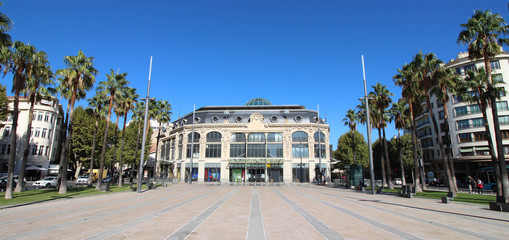 Centre-ville de Perpignan / France