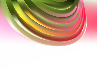 Naklejka premium Green abstract creative background design