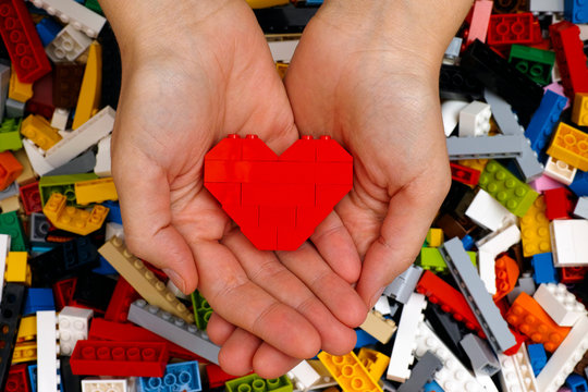 Lego Heart Images – Browse 296 Stock Photos, Vectors, and Video