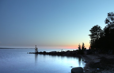 Sunrise at Lake Huron