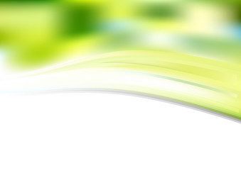 Green abstract creative background design