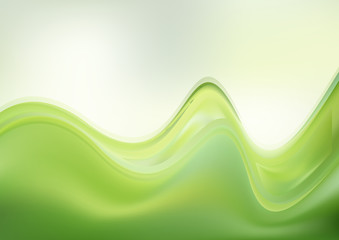 Green abstract creative background design