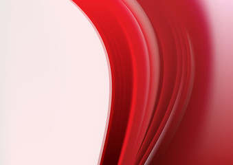 Naklejka premium Red abstract creative background design