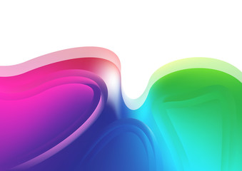 Heart abstract creative background design