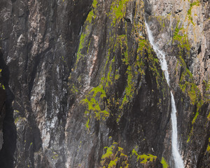 Voringsfossen waterfall, Mabodalen canyon Norway