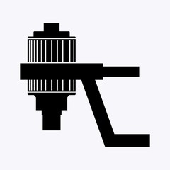 Torque multiplier power wrench tool for bolt turning