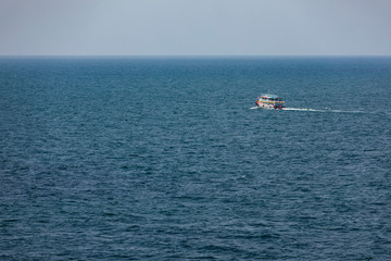 boat in the sea