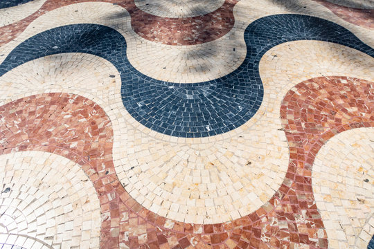 lley in wave pattern - Explanada de Espana. Alicante. Spain