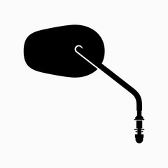 Electric scooter or bike rear view mirror