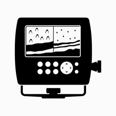 Echo Sounder water depth determining device