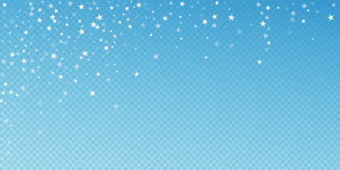 Random falling stars Christmas background. Subtle 