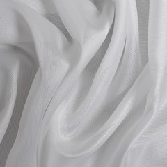 fabric for curtains nylon chiffon texture background abstraction