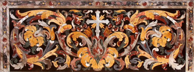Cross, detail of the altar, Dubrovnik cathedral