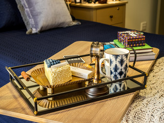 Nursing home bedroom interior