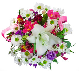 Floral bouquet of beautifully selected floral arrangements