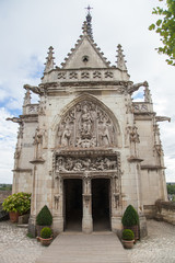 Fototapeta na wymiar Chapelle du château d'Amboise