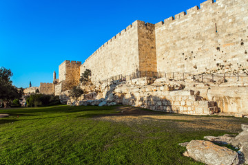 Fototapeta premium The ancient walls