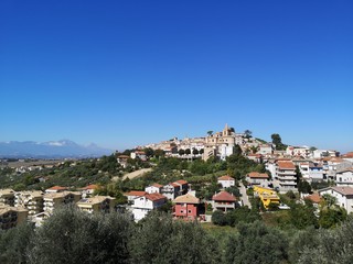 view of the city of spoltore