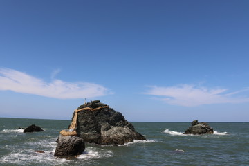 三重　伊勢　夫婦岩