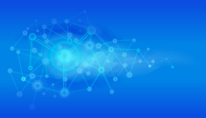  Vector abstract technology background. Futuristic concept