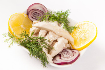 turkish and greek cusine appetizers with olive oil