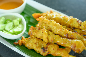 .Pork Satay