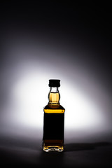A Small Bottle of Alcohol