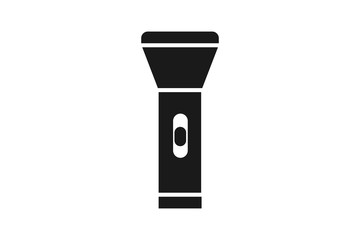 Torch icon, Flashlight icon vector illustration
