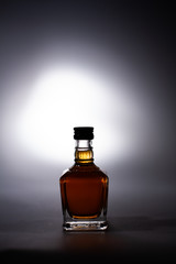 A Small Bottle of Alcohol