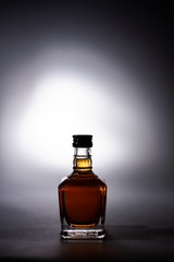 A Small Bottle of Alcohol