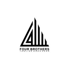 Four Brothers Logo Design. Precision Logo