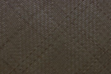 Wicker mat close up texture