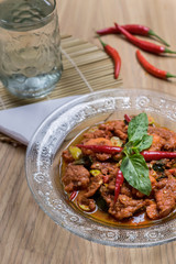 meat with vegetables