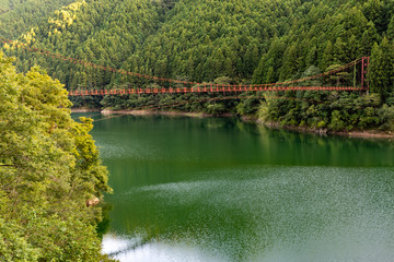 Obraz premium 和歌山 蔵王橋