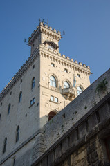 Fototapeta na wymiar Freiheitsstatue auf San Marino