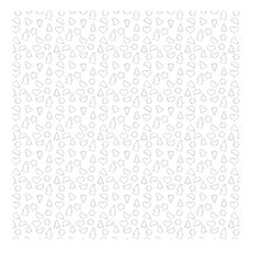 Vector Christmas hand drawn seamless pattern. Black on white color. hand made