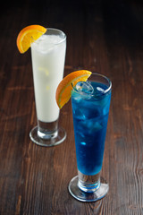 Multi-colored shots. catering menu