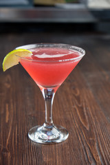 Different alcoholic cocktails . catering menu
