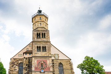Fototapeta premium St Michael Church in Schwabisch Hall, Germany