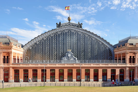 Madrid Atocha Train Station.
