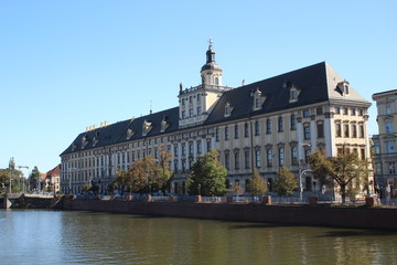 Naklejka premium university of wroclaw