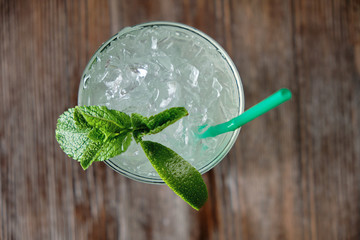 Different Lemonade. Restaurant menu