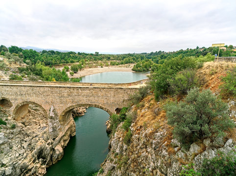 Le pont du Diable &agrave; Saint-Jean-de-Fos